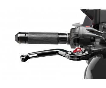 FOLDABLE BRAKE LEVER 2.0. BLACK / SELECTOR RED